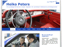 Tablet Screenshot of heiko-peters-kfz.de